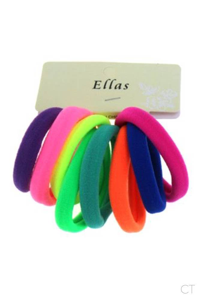 8 Piece Ponytail Set