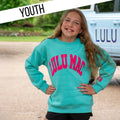 KD-SW-1007 MINT/HOT PINK PUFF