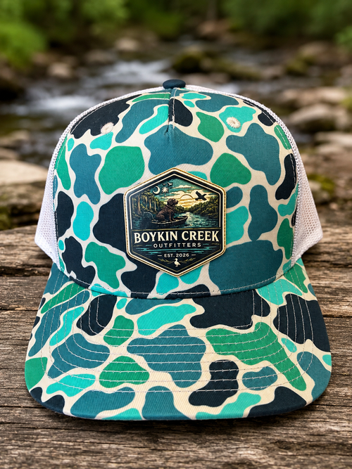 Boykin Creek Outfitters Coastal Camo Hat