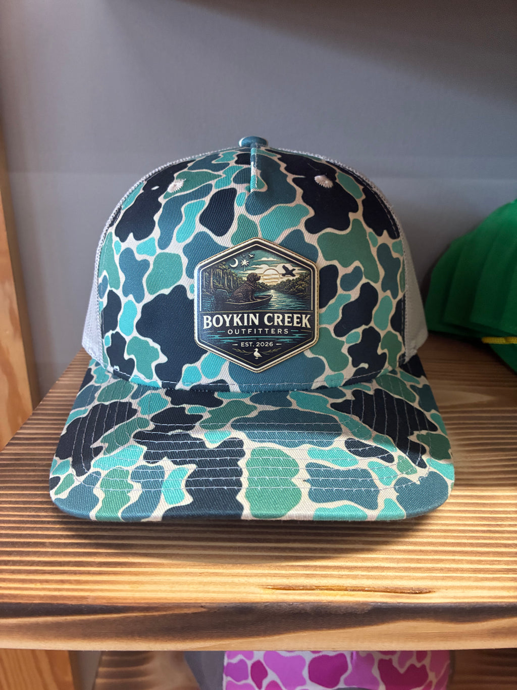 Boykin Creek Outfitters Coastal Camo Hat