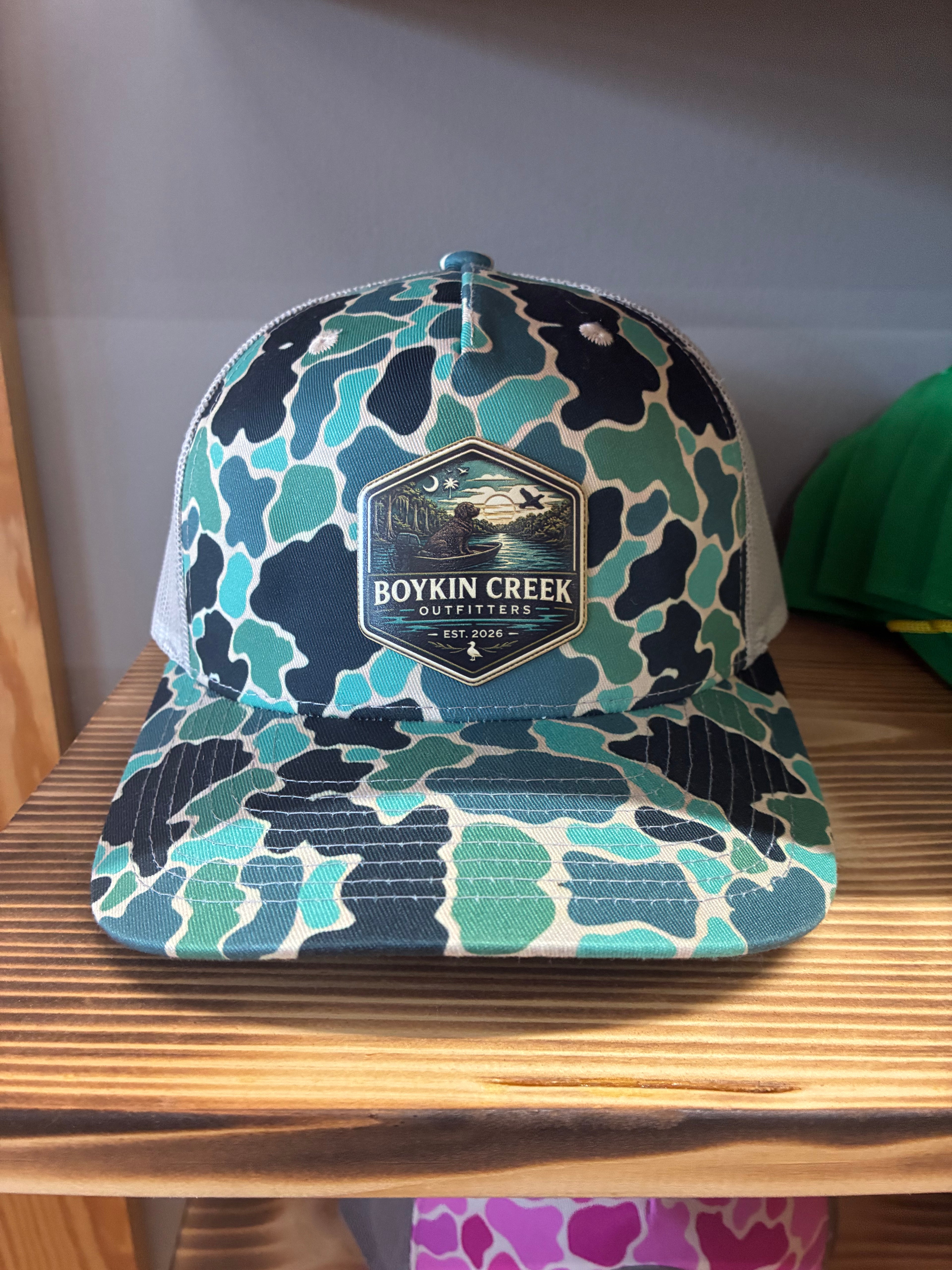 Boykin Creek Outfitters Coastal Camo Hat