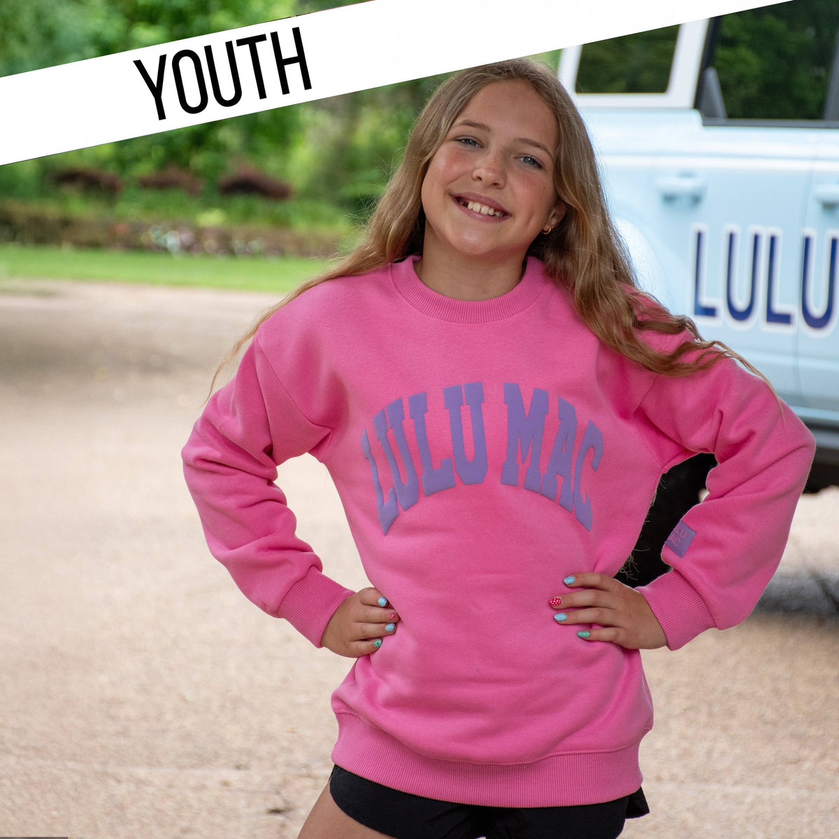 KD-SW-1007 PINK/PURPLE PUFF: PINK/PURPLE / Youth Medium