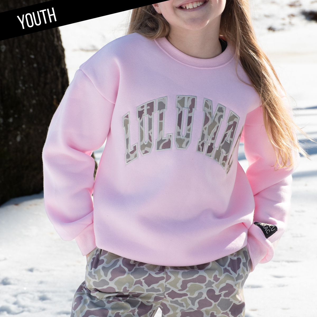 KD-9571 CAMO LIGHT PINK: LIGHT PINK / Large