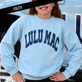 KD-SW-1007 LIGHT BLUE WITH NAVY PUFF Youth Medium