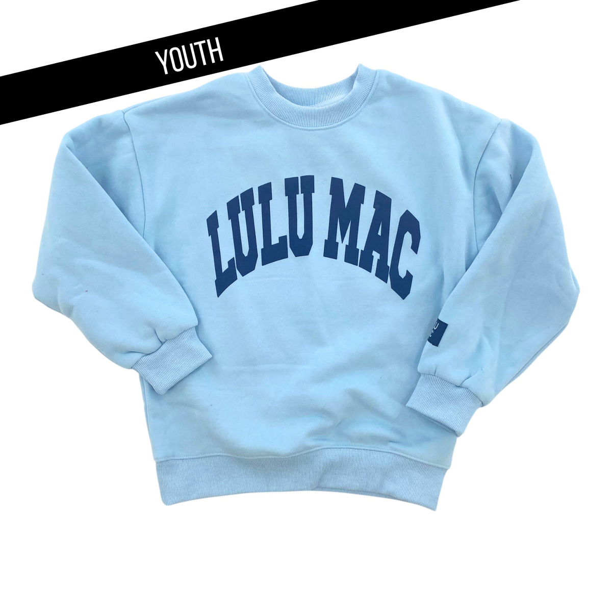 KD-SW-1007 LIGHT BLUE WITH NAVY PUFF Youth Medium